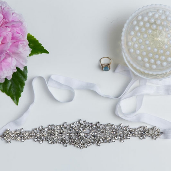 Crystal Bridal Headband - Picture 1 of 2